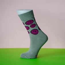 Sokken-Smiley-Blauw-35-38