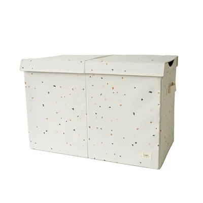 Speelgoedkist-Terrazo-Beige