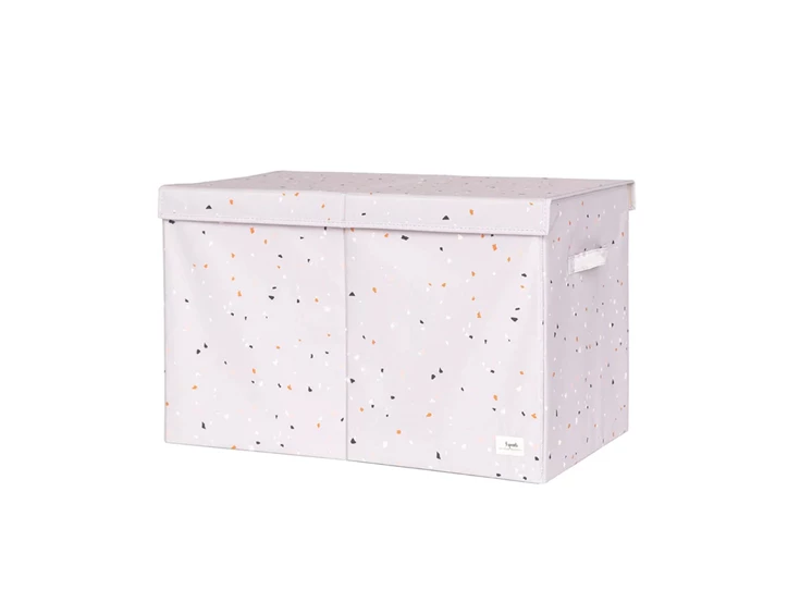 Speelgoedkist-Terrazo-Grijs