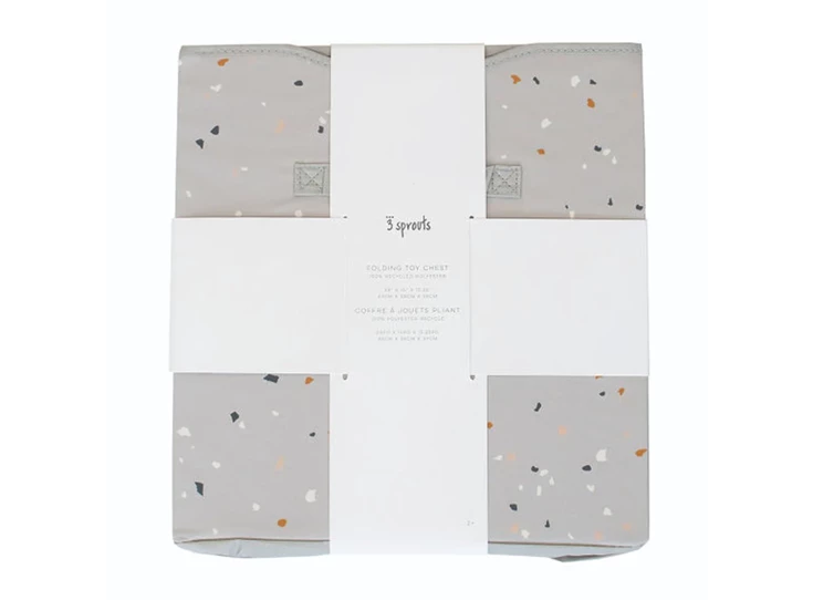 Speelgoedkist-Terrazo-Grijs