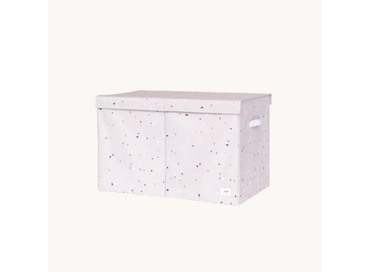 Speelgoedkist-Terrazo-Grijs