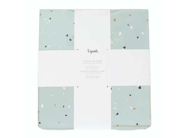 Speelgoedkist-Terrazo-Groen