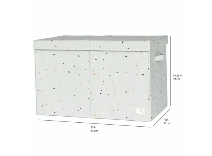 Speelgoedkist-Terrazo-Groen