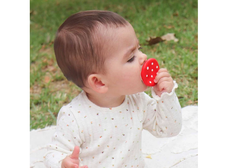 Spotty-de-Paddenstoel-Mini-Baby-Bijtring