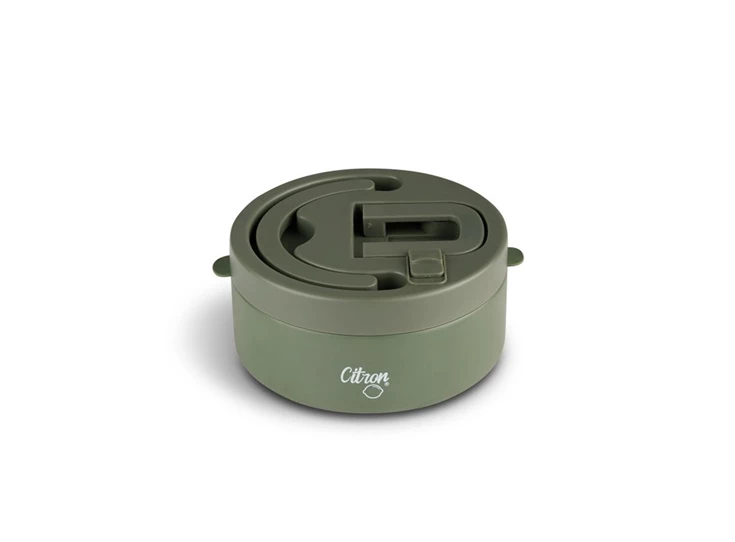 Stainless-Steel-Food-Jar-250ml-Green