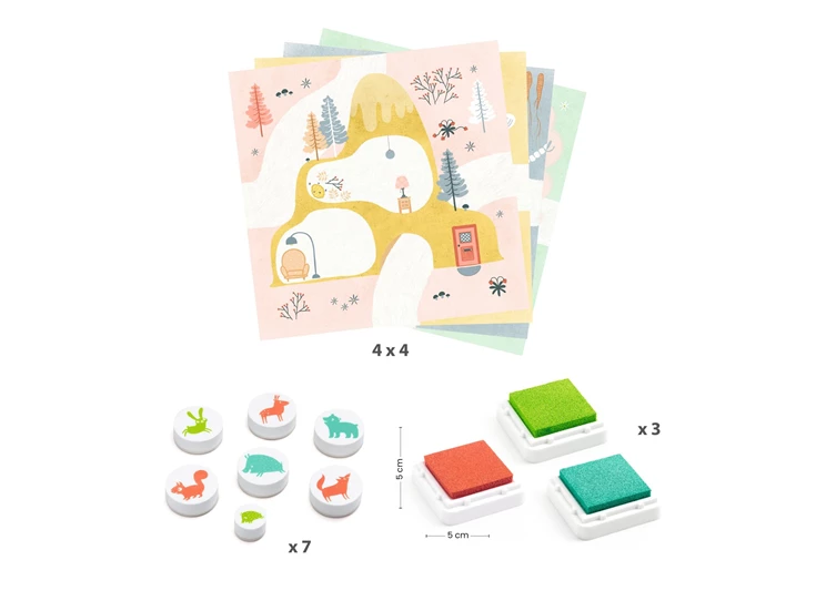 Stempels-voor-de-kleintjes-Op-bezoek