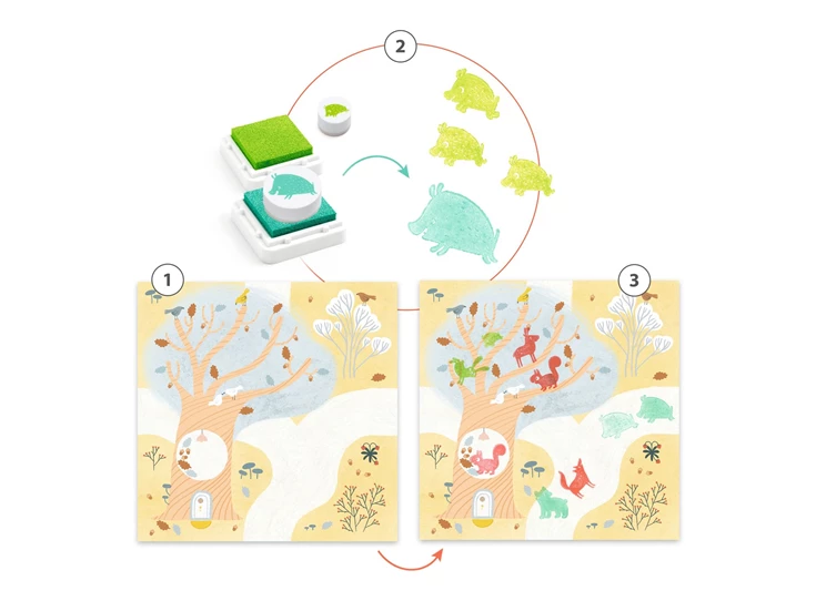 Stempels-voor-de-kleintjes-Op-bezoek