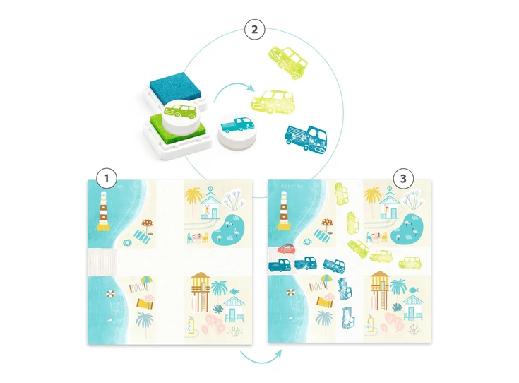 Stempels-voor-de-kleintjes-Verkeer