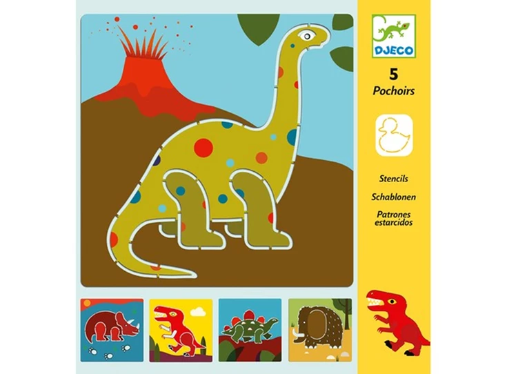 Stencils-Dinosaurussen