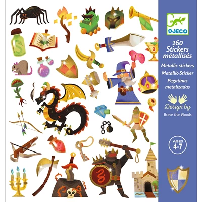 Stickers-Middeleeuwse-Fantasie