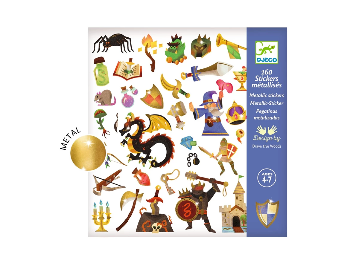 Stickers-Middeleeuwse-Fantasie