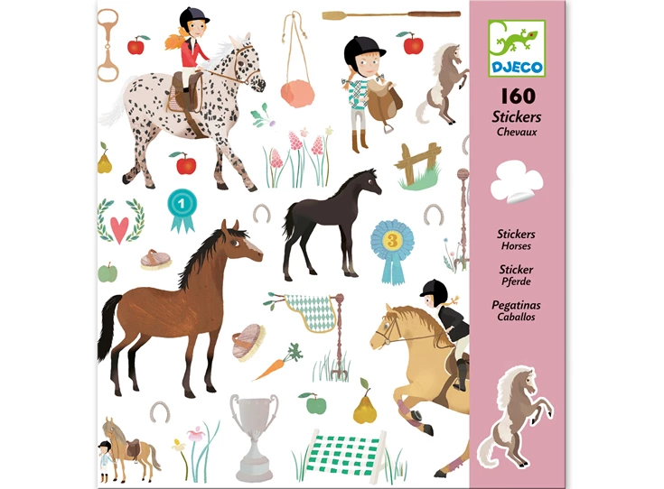 Stickers-Paarden