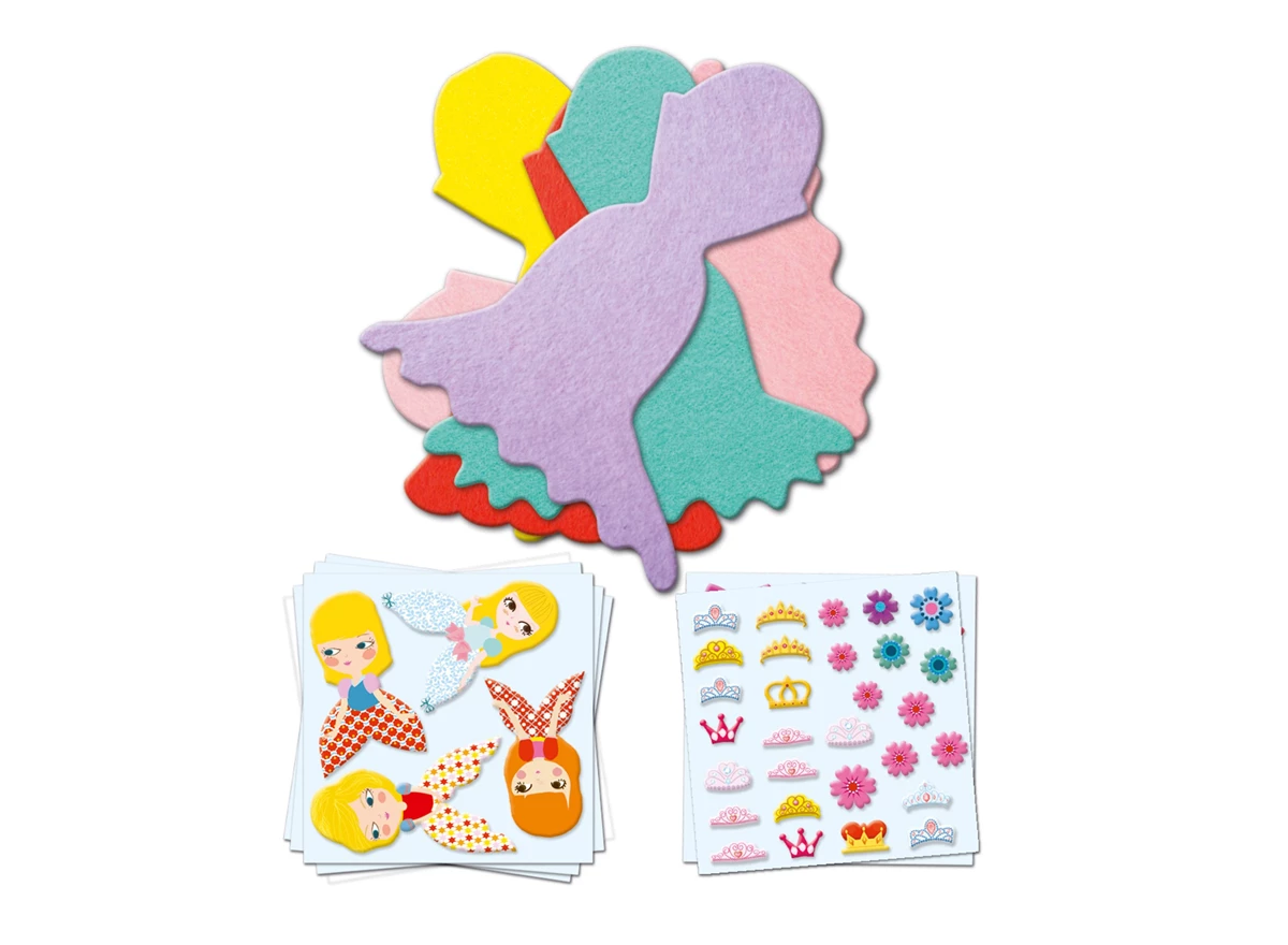 Stickers-Prinsessen