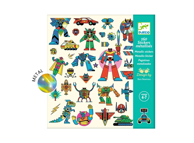 Stickers-Robotten