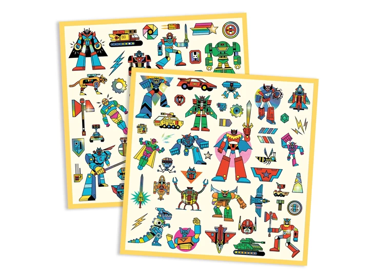 Stickers-Robotten
