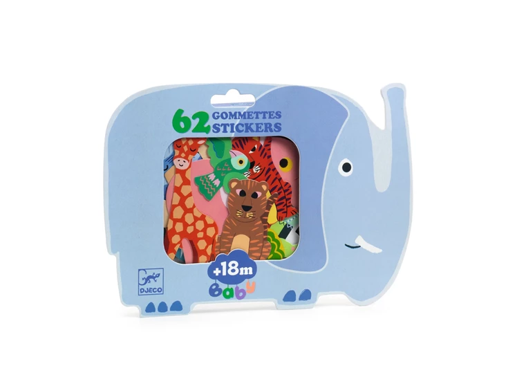 Stickers-Savannedieren