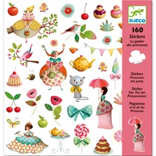 Stickers-Theekransje-prinses