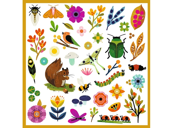 Stickers-Tuin