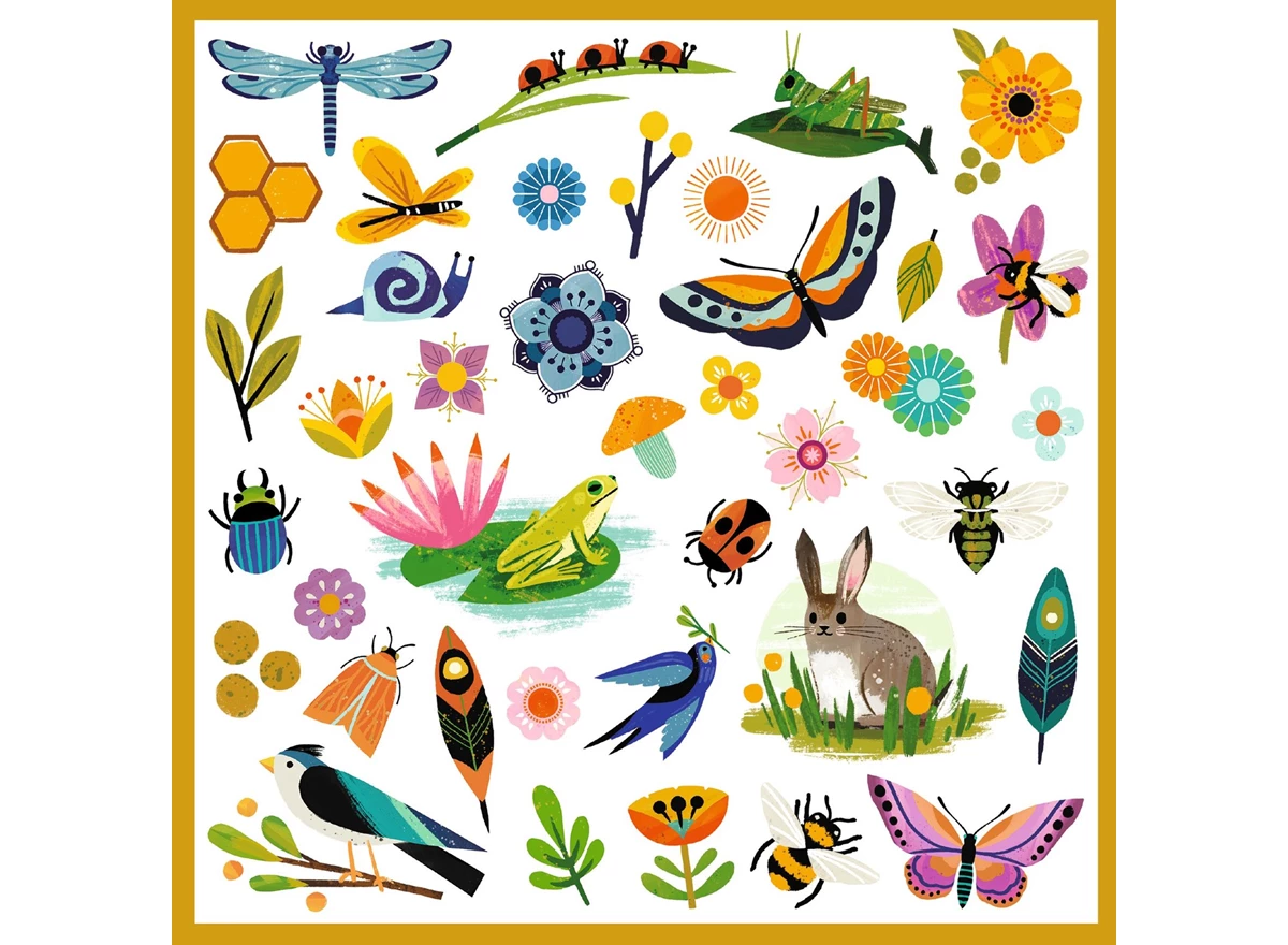 Stickers-Tuin