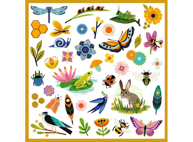 Stickers-Tuin