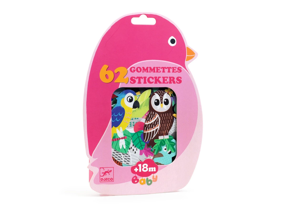 Stickers-Vogels