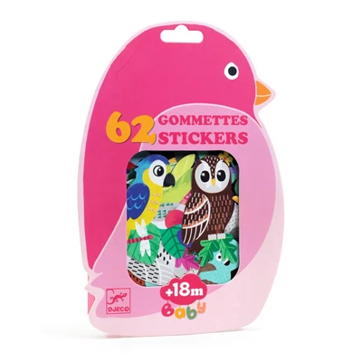 Stickers-Vogels
