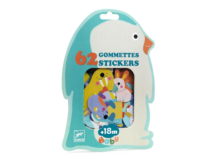 Stickers-Zee-ijsdieren