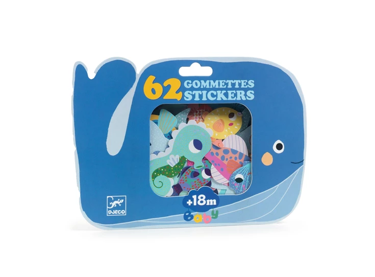 Stickers-Zeedieren