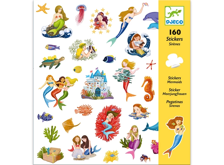 Stickers-Zeemeerminnen