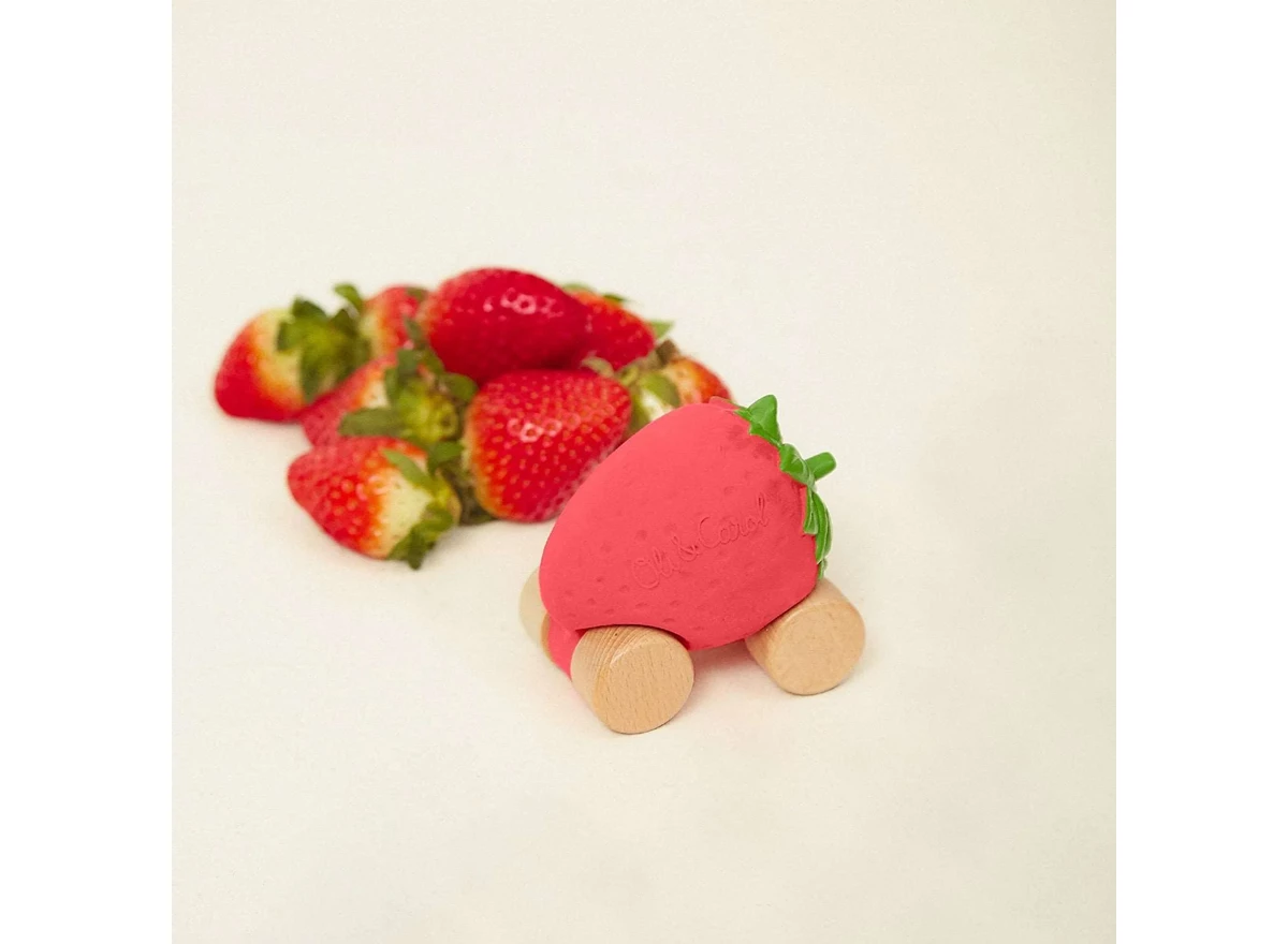 Sweetie-de-Aardbei-Babyauto-Speelgoed