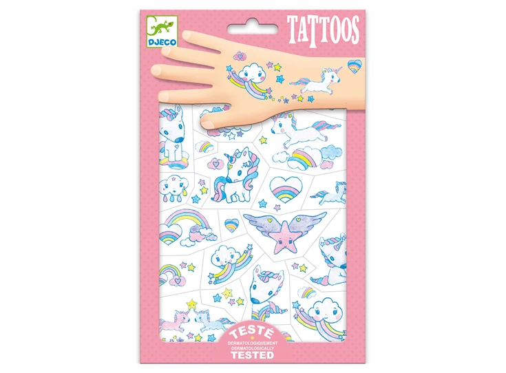 Tatoeages-Eenhoorns