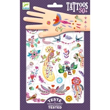 Tatoeages-Kleurige-Pluimen