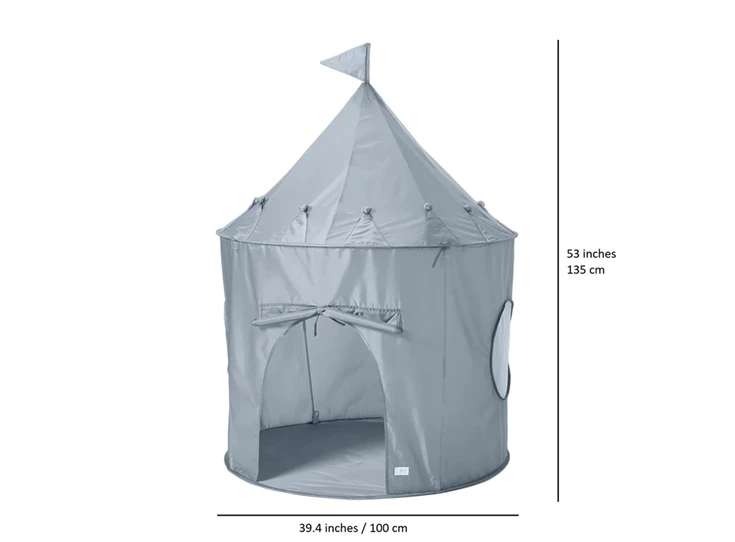 Tent-Blauw-Effen