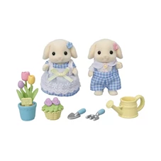 Tuinierenset-bloemen-hangoorkonijn-broer-zus