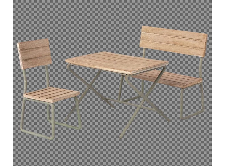 Tuinset-met-Tafel-Stoel-en-Bank-Muis