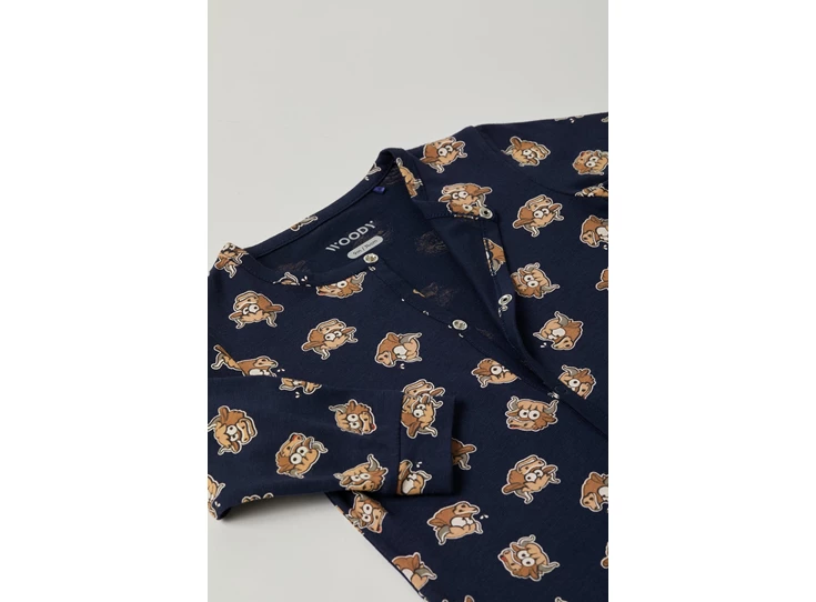 Unisex-onesie-donkerblauw-hooglander-1m