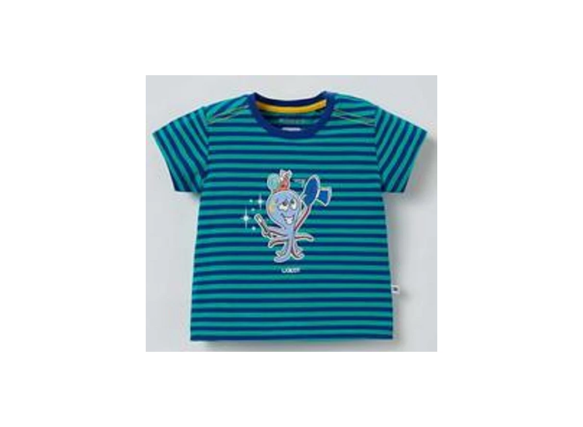 Unisex-pyjama-blauw-groen-gestreept-1m