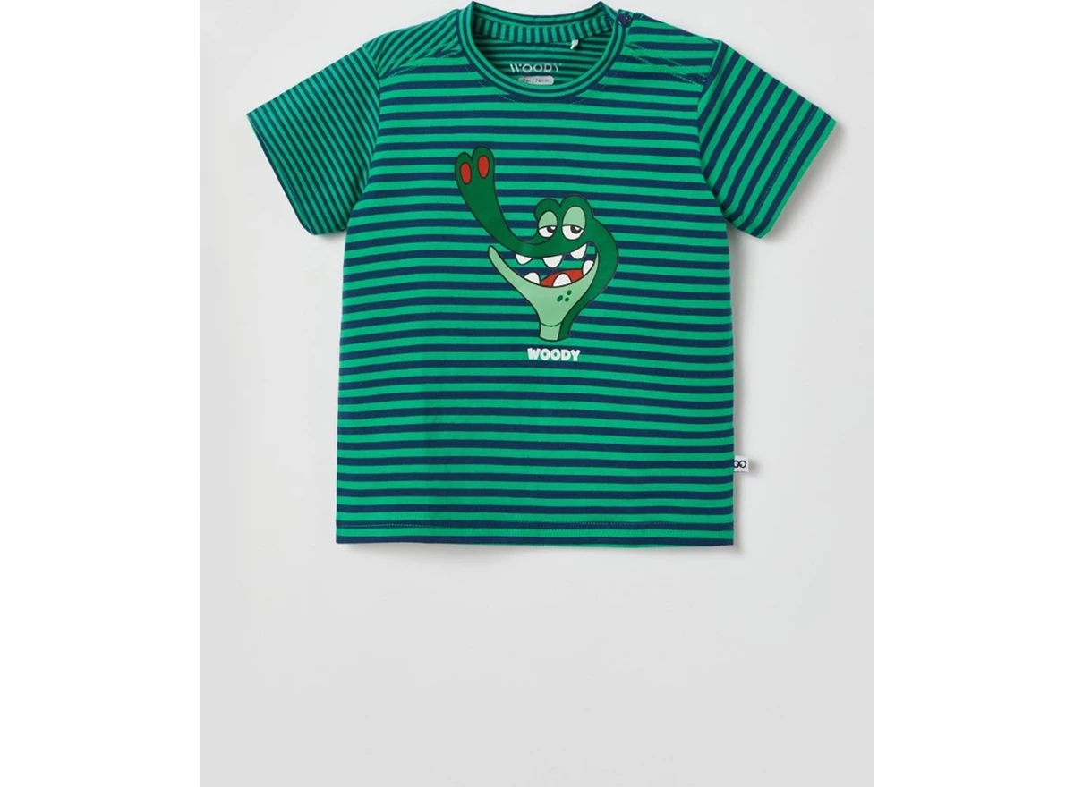 Unisex-Pyjama-marine-blauw-grasgroen-gestreept-krokodil-1m