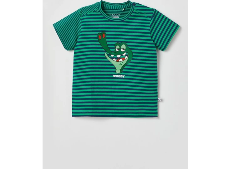 Unisex-Pyjama-marine-blauw-grasgroen-gestreept-krokodil-1m