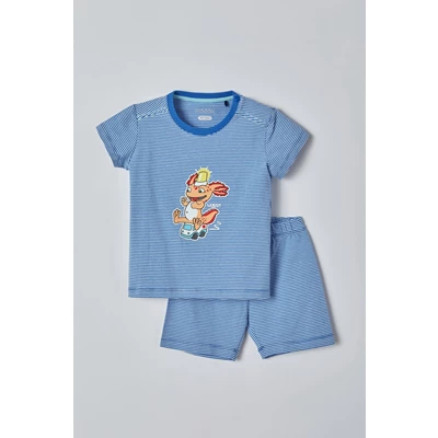Unisex-Pyjama-wit-blauw-gestreept-1m