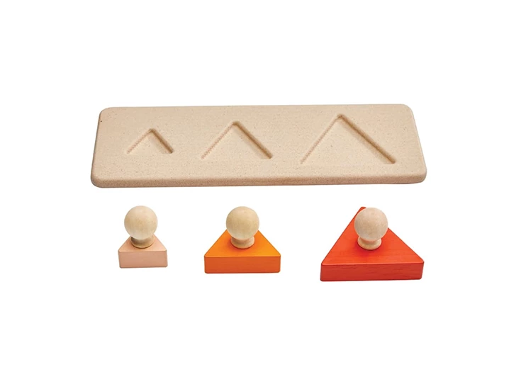 Vorm-puzzel-Driehoek