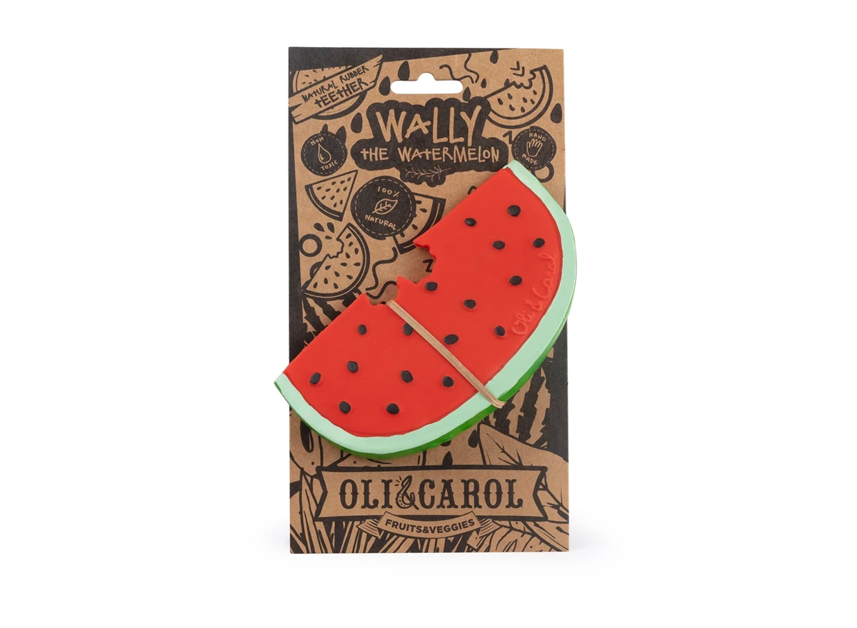 Wally-de-Watermeloen-Baby-Bijtring
