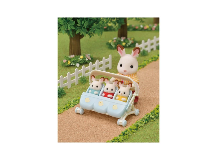 Wandelwagen-Drieling