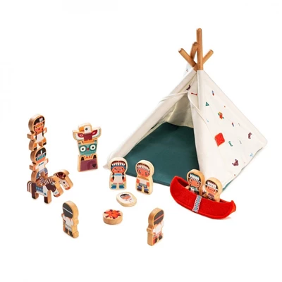 Wigwam-en-indianen