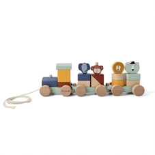 Wooden-animal-train