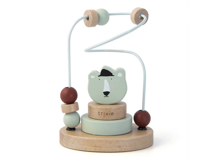 Wooden-beads-maze-Mr-Polar-Bear