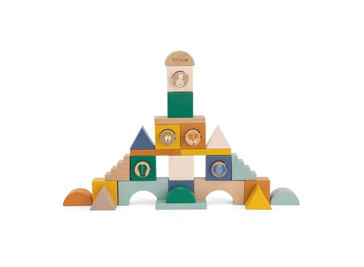 Wooden-block-city-31-stuks