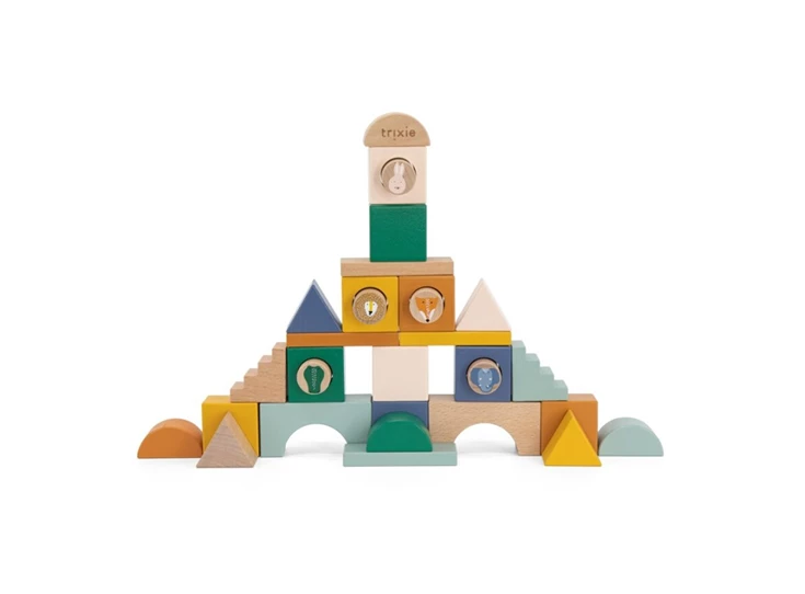 Wooden-block-city-31-stuks