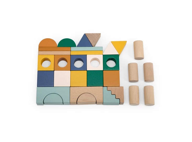Wooden-block-city-31-stuks