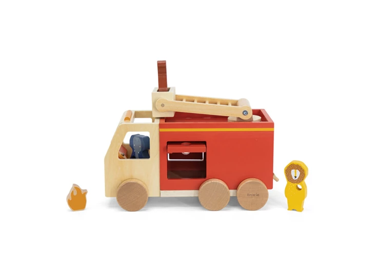Wooden-fire-truck